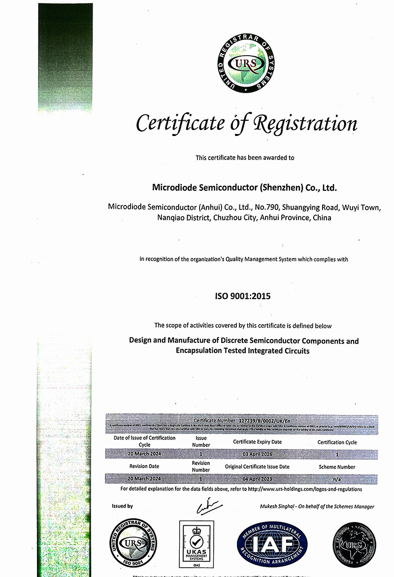 Anhui ISO-9001-2015 quality certification