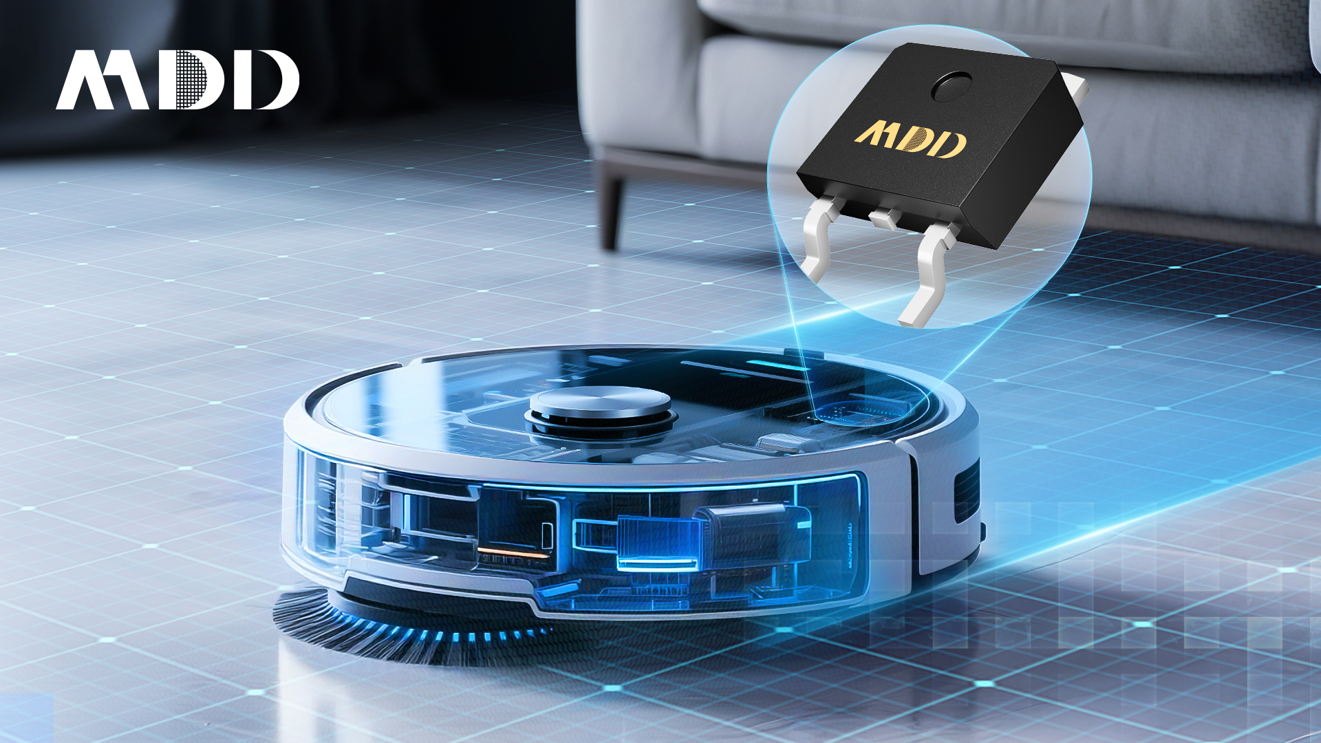 告别充电难题，MDD 辰达半导体针对清洁电器推出分立器件解决方案